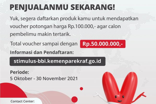 Program Stimulus Bangga Buatan Indonesia (SBBI) KEMENPAREKRAF RI