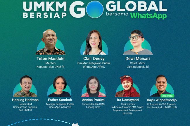 UMKM Bersiap Go Global Bersama Whatsapp