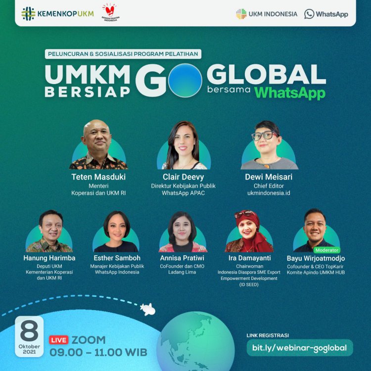 UMKM Bersiap Go Global Bersama Whatsapp
